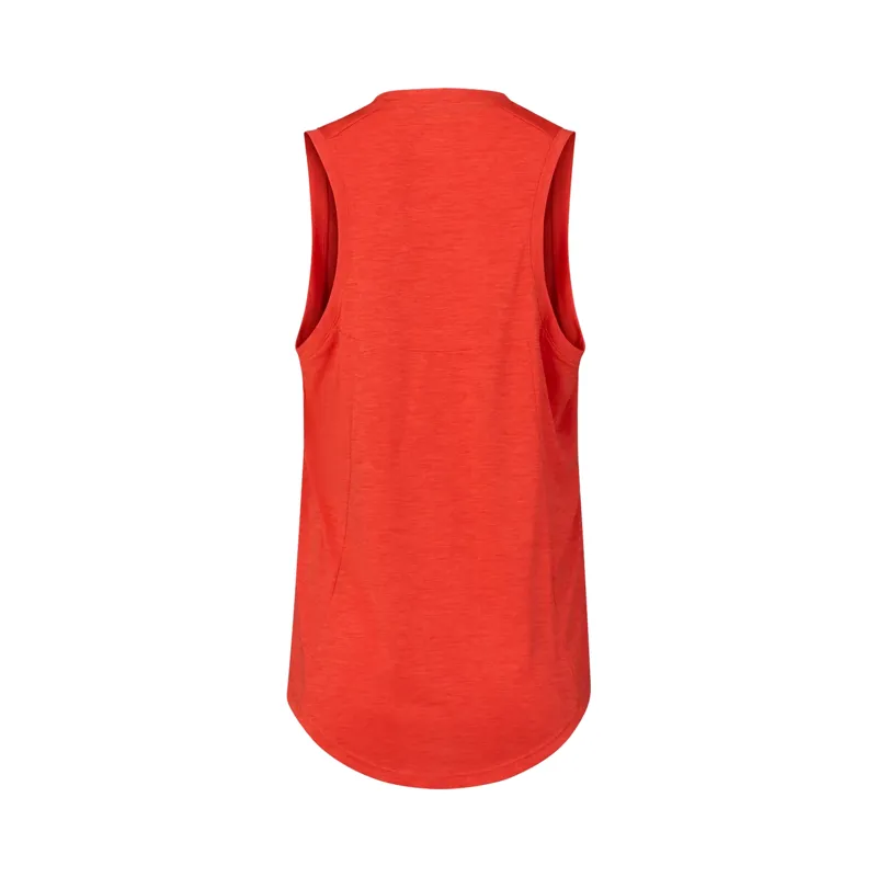 Norrona Women's Senja Equaliser Tank Top Adrenalin Red-2
