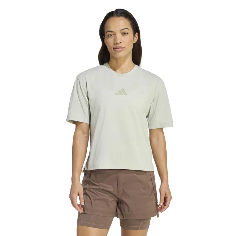 Adidas Women's Terrex Xploric Trail Tee Green-4
