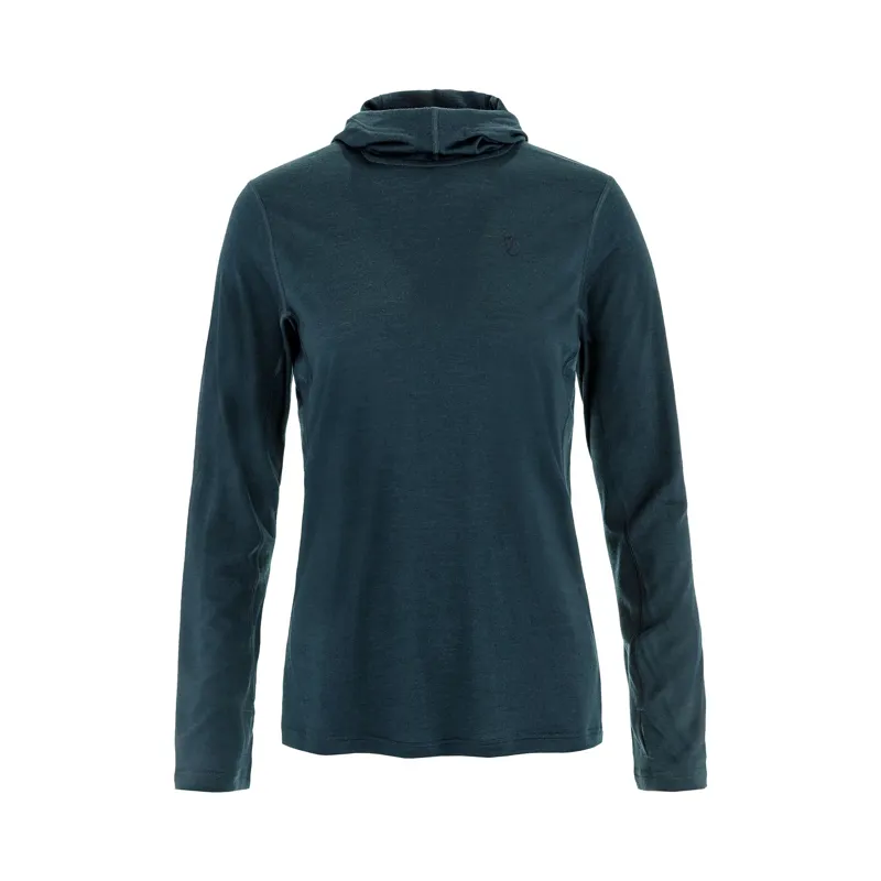 Fjallraven Women's Abisko Wool Hoodie Navy