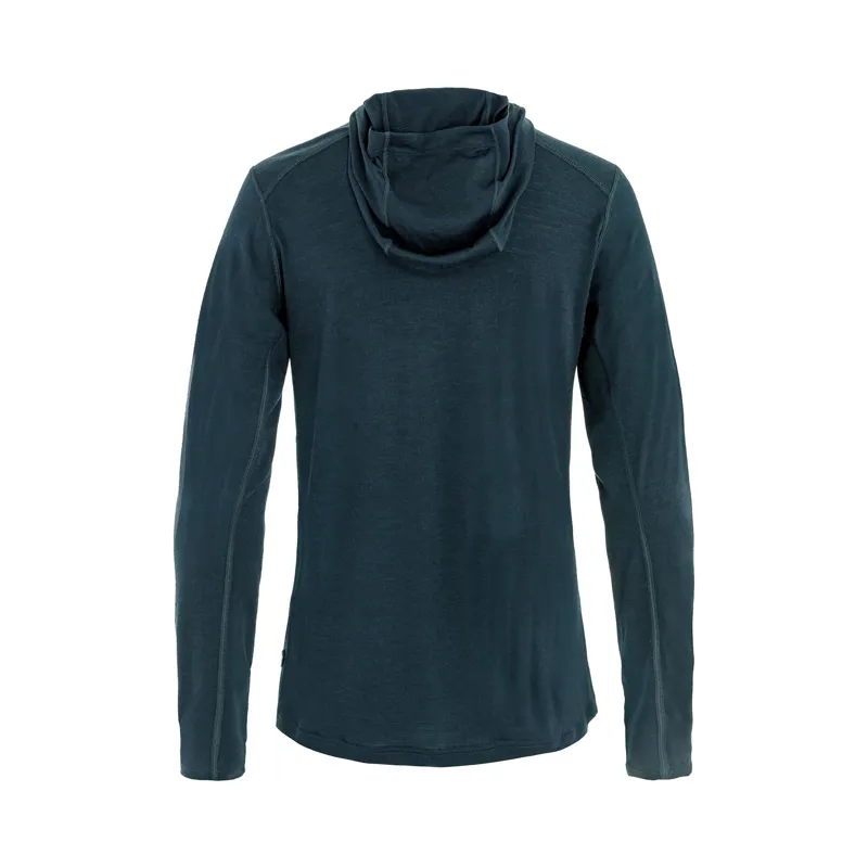 Fjallraven Women's Abisko Wool Hoodie Navy-1