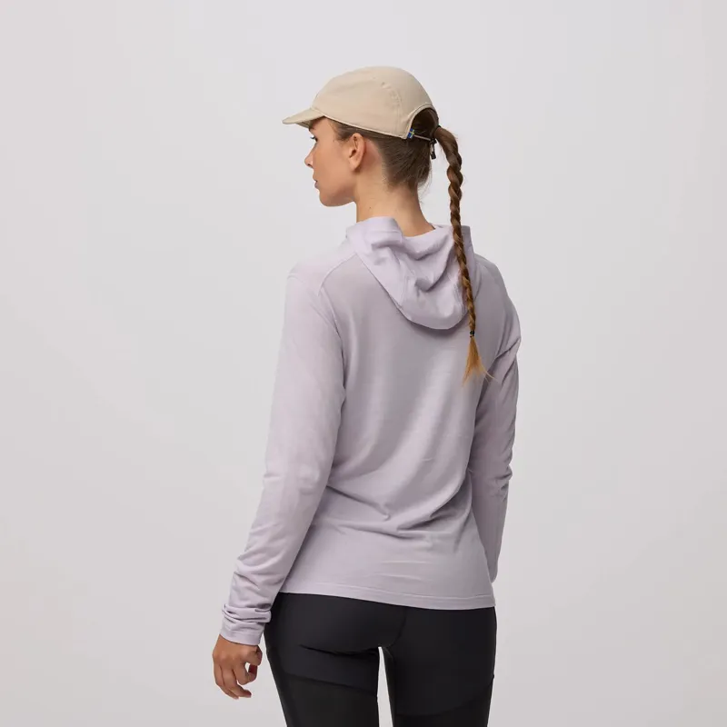 Fjallraven Women's Abisko Wool Hoodie Navy-3