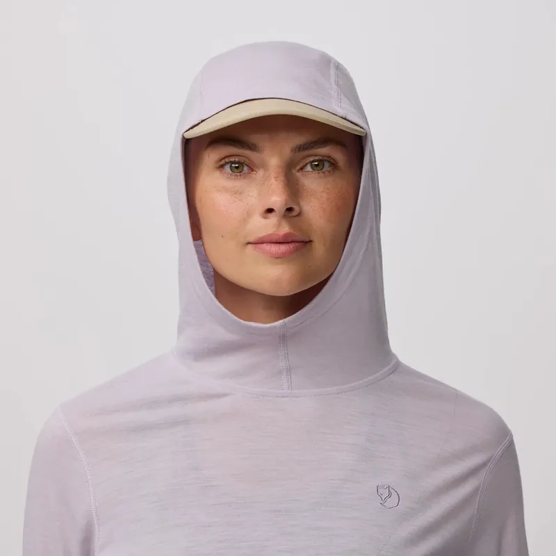 Fjallraven Women's Abisko Wool Hoodie Navy-4