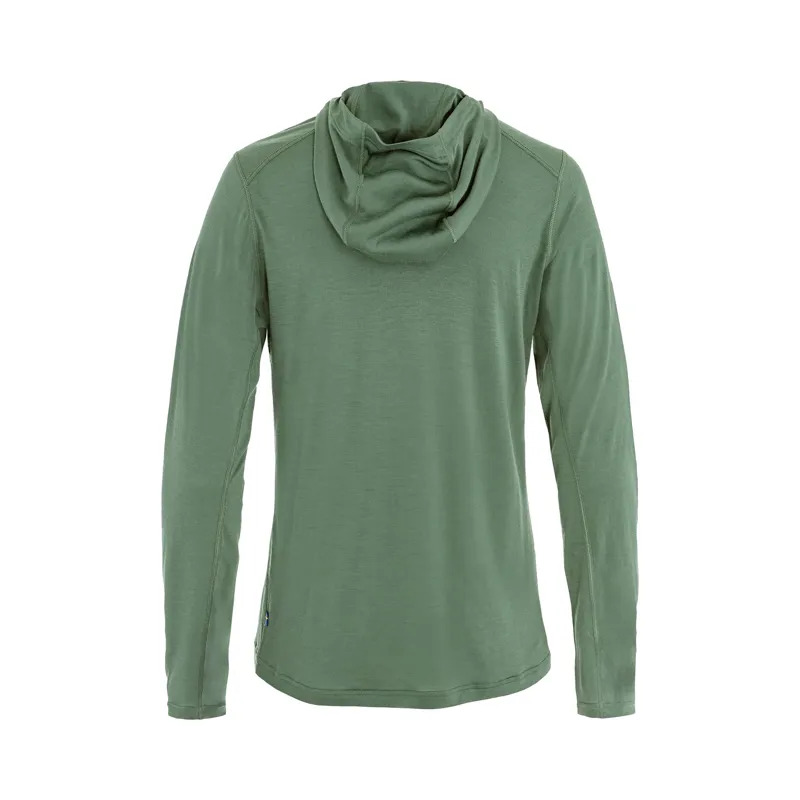 Fjallraven Women's Abisko Wool Hoodie Patina Green-1