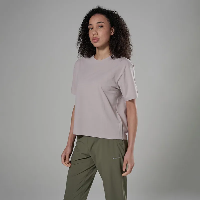 Montane Women's Alhena T-Shirt Oyster-1