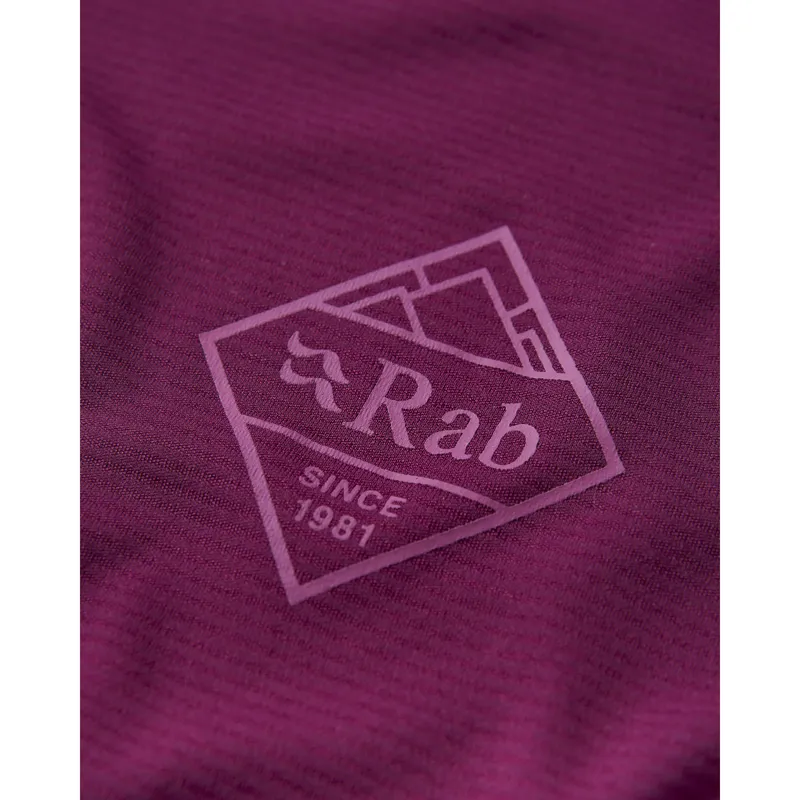 Rab Women's Force Stamp Tee Mulberry-2