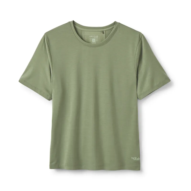 Rab Women's Rivelin Tee Dark Fig Green