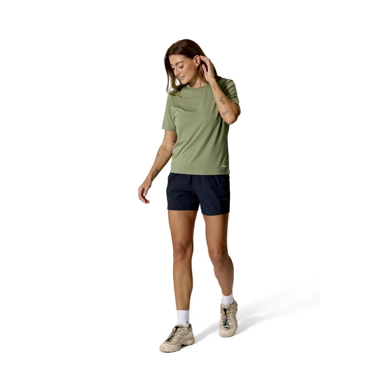 Rab Women's Rivelin Tee Dark Fig Green-4