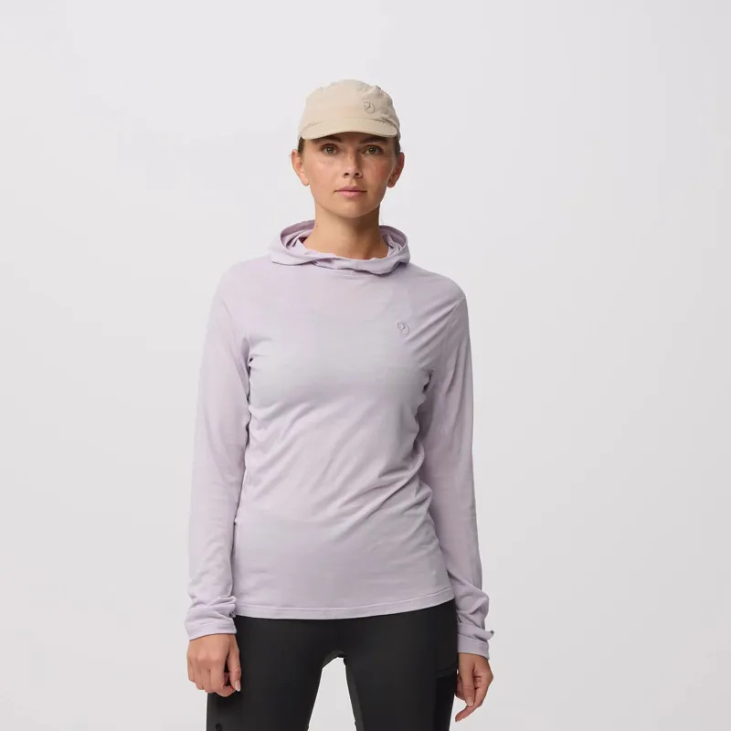 Fjallraven Women's Abisko Wool Hoodie Black-2