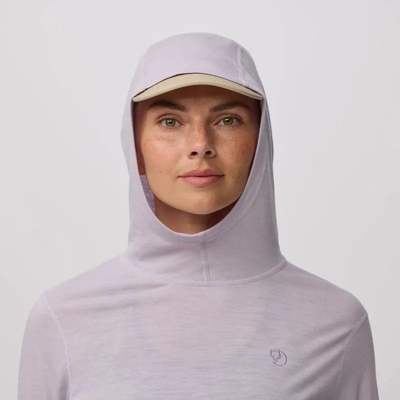 Fjallraven Women's Abisko Wool Hoodie Black-6