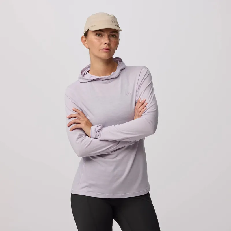 Fjallraven Women's Abisko Wool Hoodie Black-5