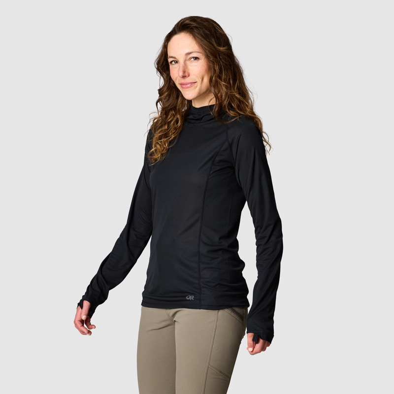 Outdoor Research Women's Echo Hoodie Black-6