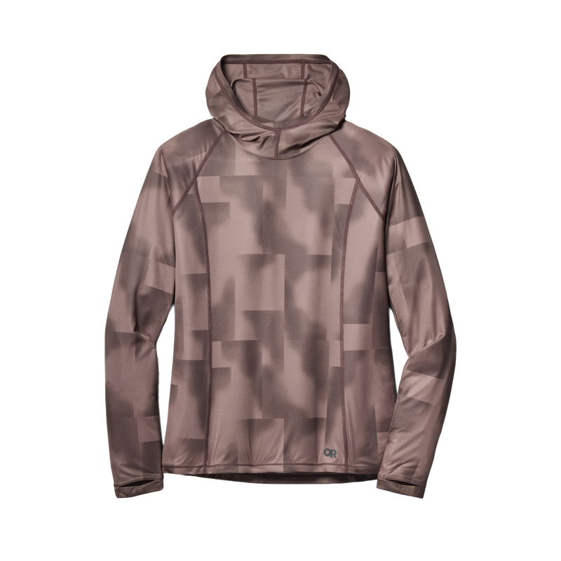 Outdoor Research Women's Echo Hoodie Terrestrial Vapor Print