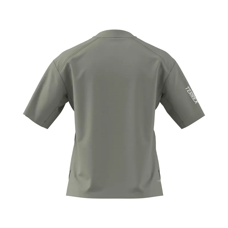 Adidas Women's Terrex Xploric Trail Tee Green-2