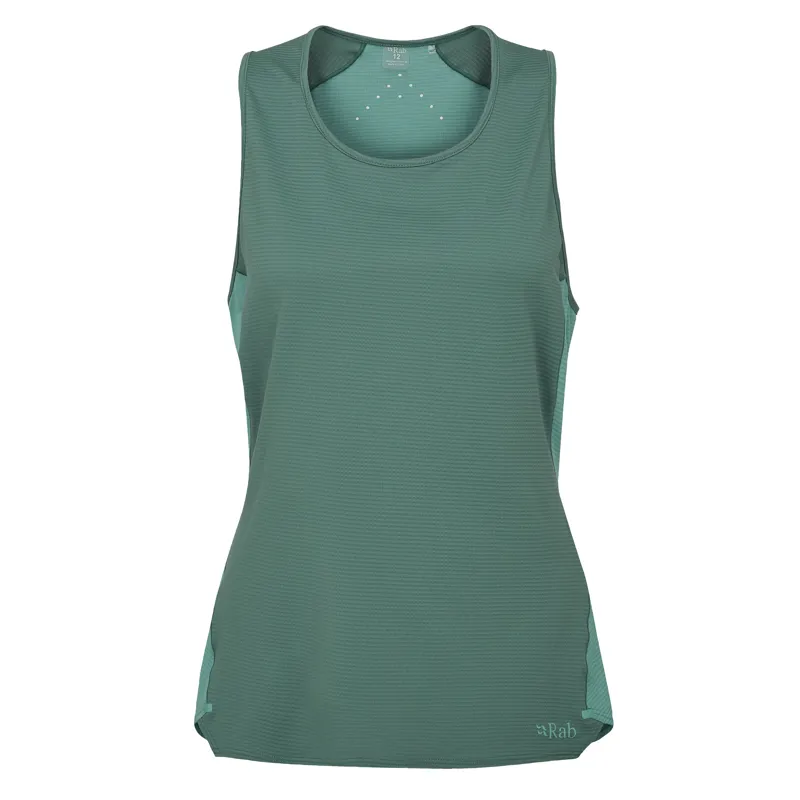 Rab Women's Sonic Ultra Vest Eucalyptus/ Glacier Blue