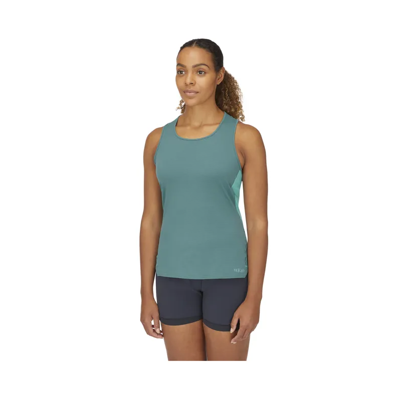 Rab Women's Sonic Ultra Vest Eucalyptus/ Glacier Blue-4