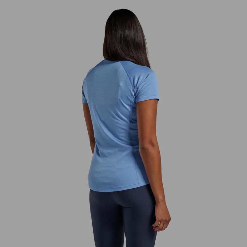 Montane Women's Dart T-Shirt Cornflower-2
