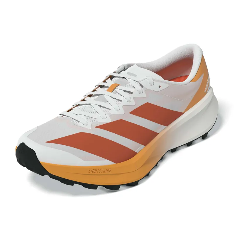 Adidas Women's Terrex Agravic 4 Trail Running Shoes White Orange-4
