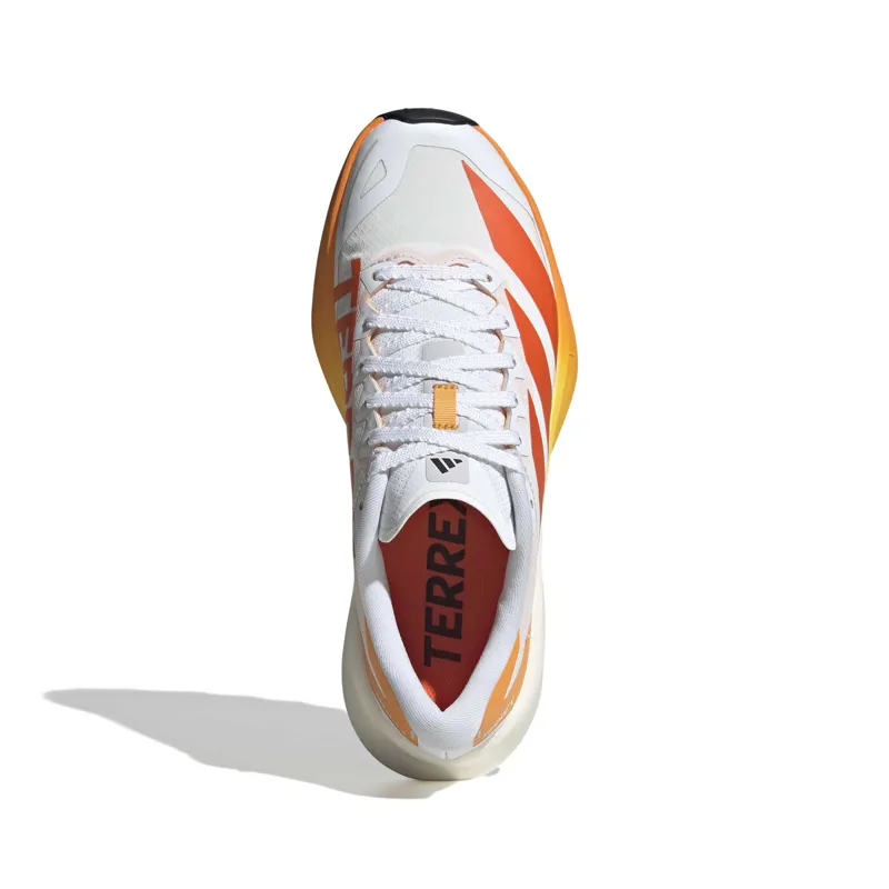 Adidas Women's Terrex Agravic 4 Trail Running Shoes White Orange-5