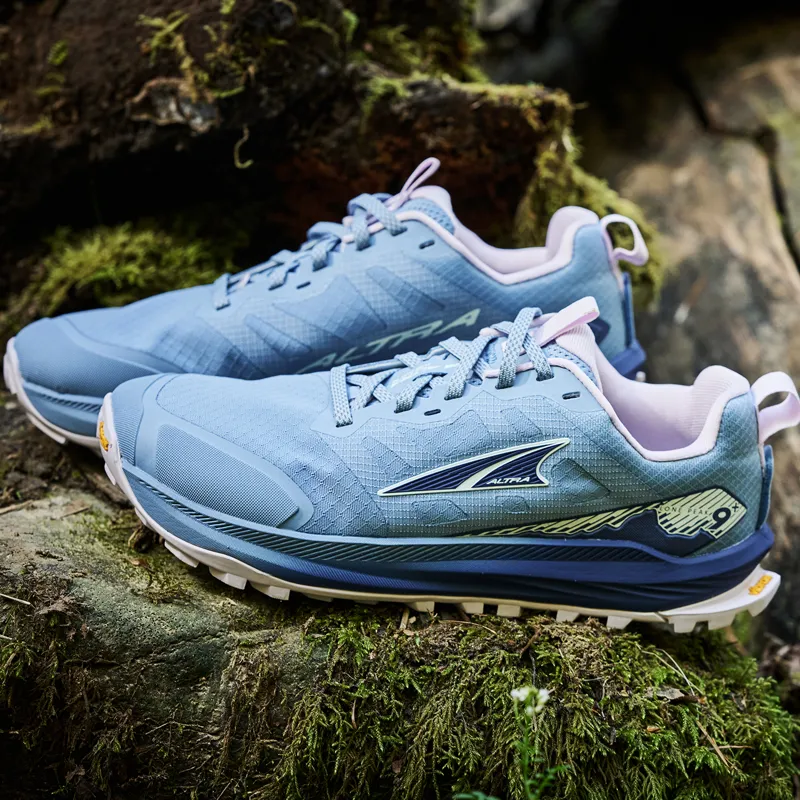 Altra Womens Lone Peak 9 Plus Trail Shoes Rain Washed Ocean Ice-9