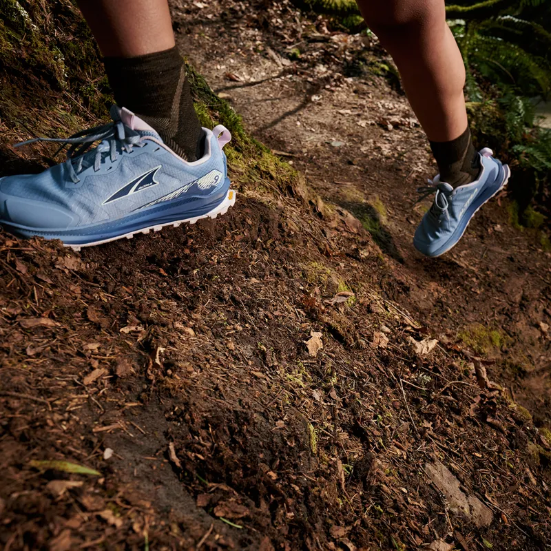 Altra Womens Lone Peak 9 Plus Trail Shoes Rain Washed Ocean Ice-6