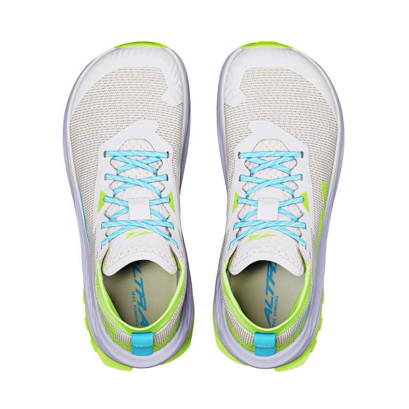 Altra Women's Olympus 275 HILO Trail Running Shoes Vaporous Grey Bluefish -5
