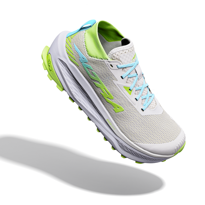 Altra Women's Olympus 275 HILO Trail Running Shoes Vaporous Grey Bluefish -1