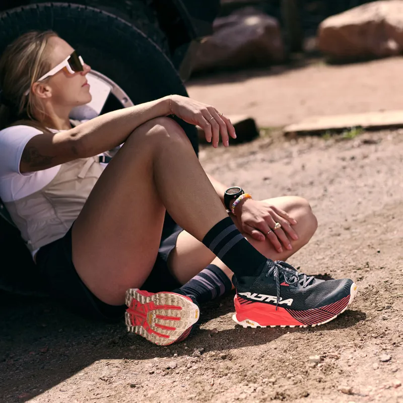 Altra Women's Olympus 275 Trail Running Shoes Coral Black-11