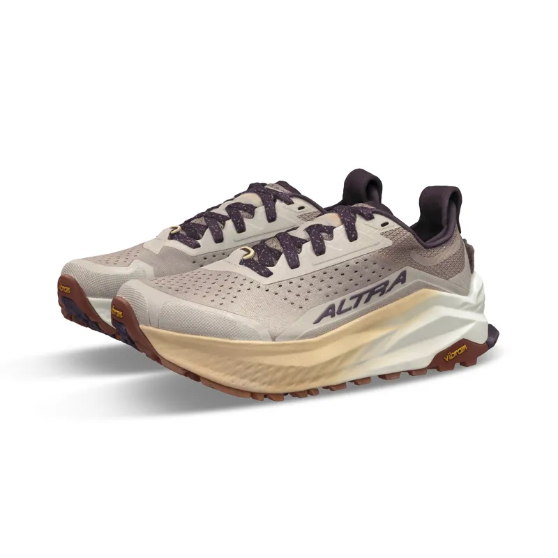 Altra Women's Olympus 6 Trail Running Shoes Taupe-2