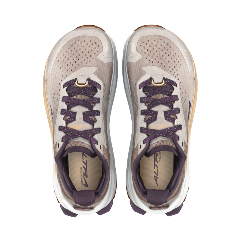 Altra Women's Olympus 6 Trail Running Shoes Taupe-9