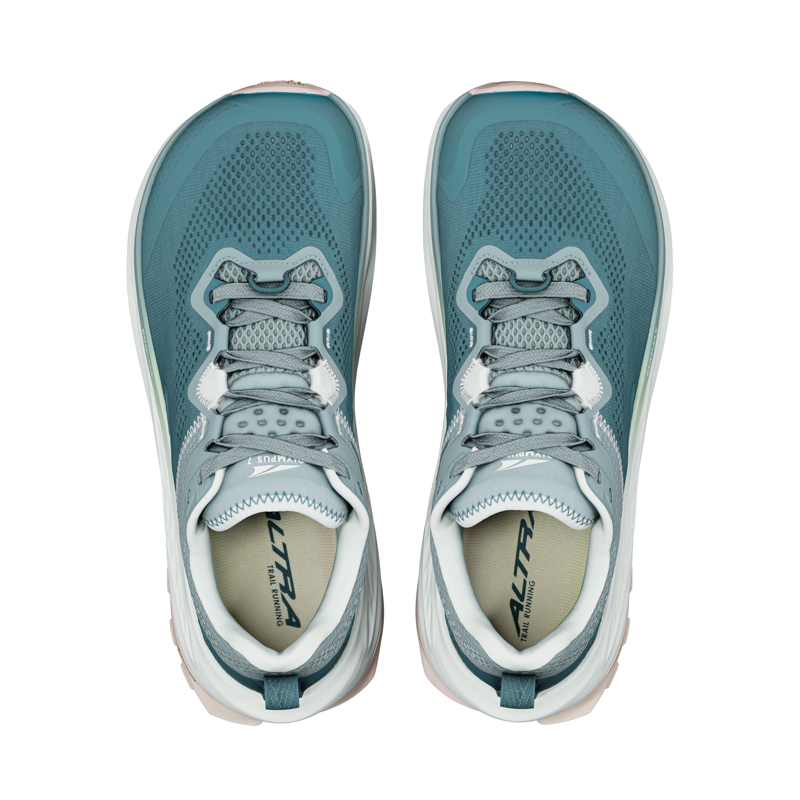 Altra Women's Olympus 7 Trail Running Shoes Sea Pine / Ice / Green Milieu-5