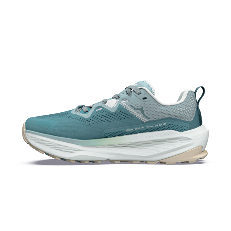 Altra Women's Olympus 7 Trail Running Shoes Sea Pine / Ice / Green Milieu-3