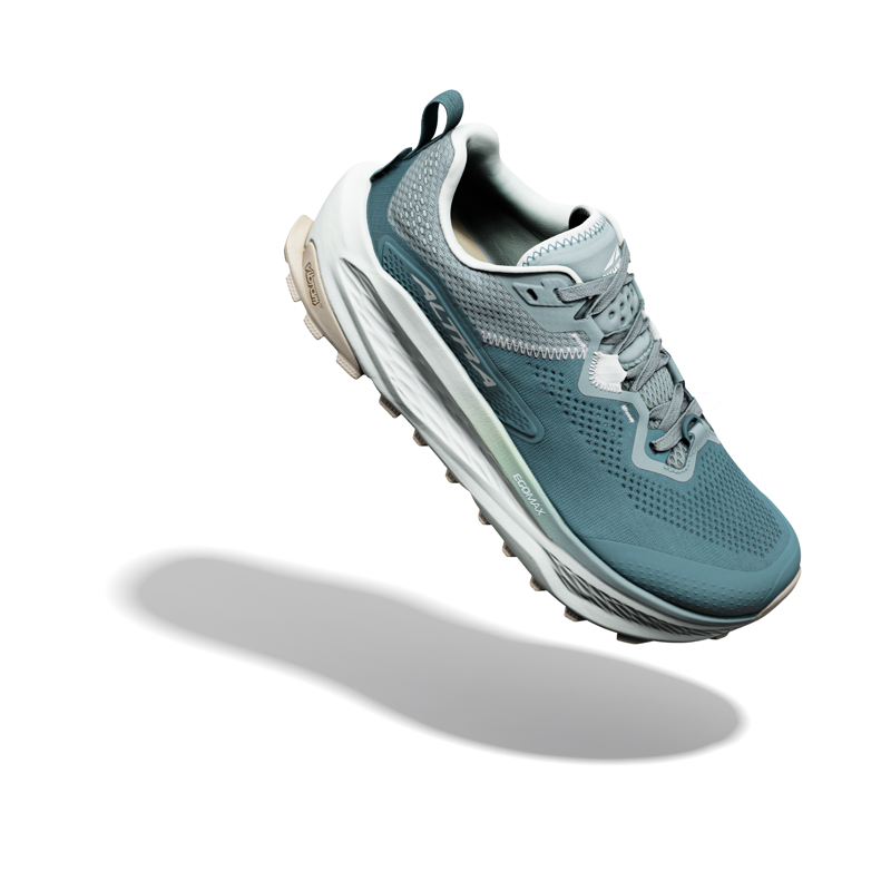Altra Women's Olympus 7 Trail Running Shoes Sea Pine / Ice / Green Milieu-1