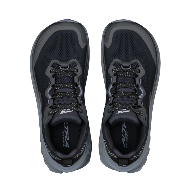 Altra Women's Olympus 7 Trail Running Shoes Black / Silver / Castlerock-5