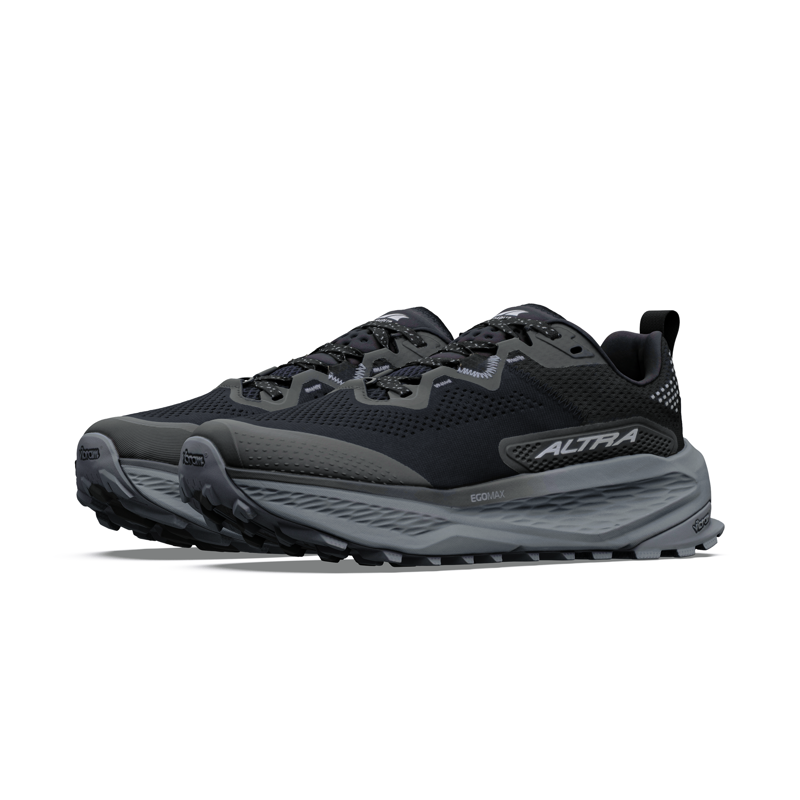 Altra Women's Olympus 7 Trail Running Shoes Black / Silver / Castlerock-2