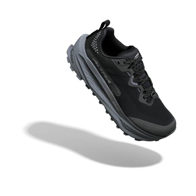 Altra Women's Olympus 7 Trail Running Shoes Black / Silver / Castlerock-1