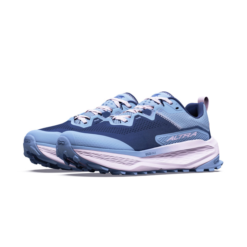 Altra Women's Olympus 7 Trail Running Shoes Rain Washed Ocean Orchid Ice-2