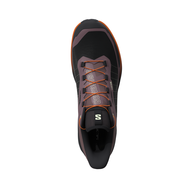 Salomon Women's Genesis 2 Trail Running Shoes Huckleberry Black-4