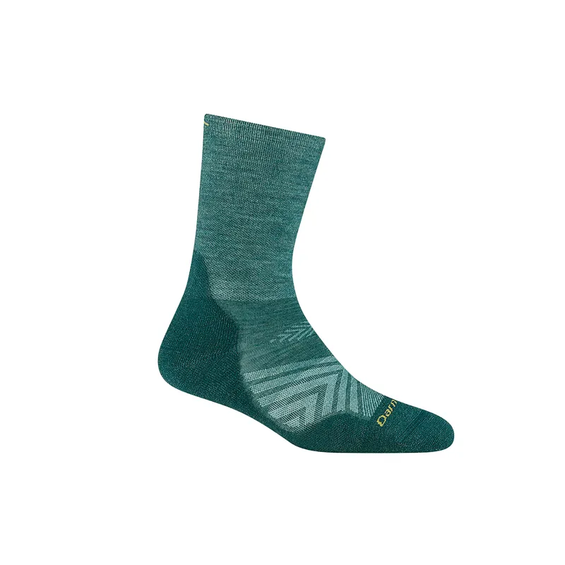 Darn Tough Women's Run Micro Crew Ultra Cushion Socks Teal-1