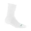 Darn Tough Women's Run Micro Crew Ultra Cushion Socks White