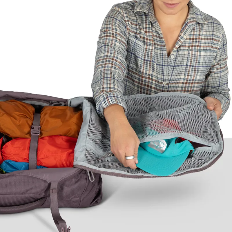 Osprey Women's Fairview 40 Backpack Cascade Blue / Torrent Blue-8