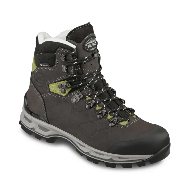 Meindl Women's Bellavista Lady 2 MFS Trekking Boots Anthracite Pistachio
