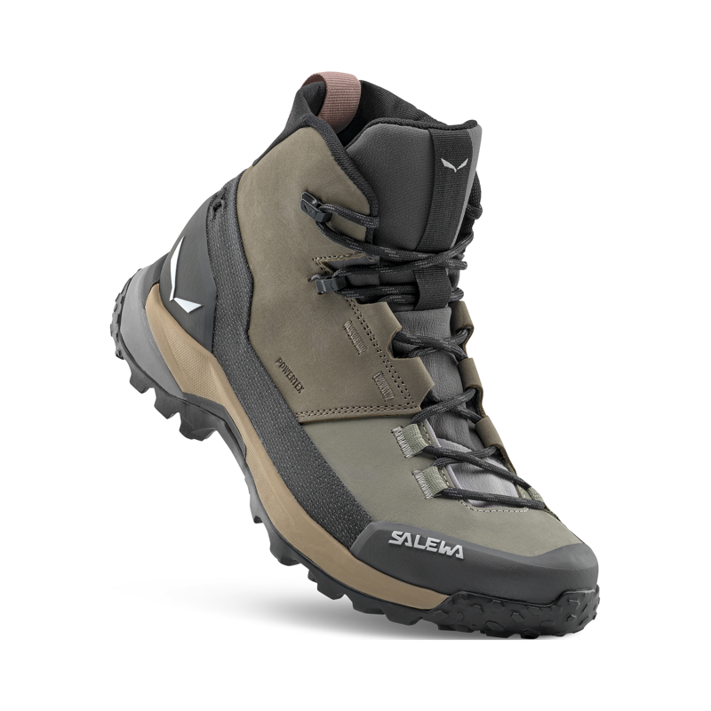 Salewa Women's Puez LTR Mid PTX Trekking Boots Bungee Cord / Onyx-6