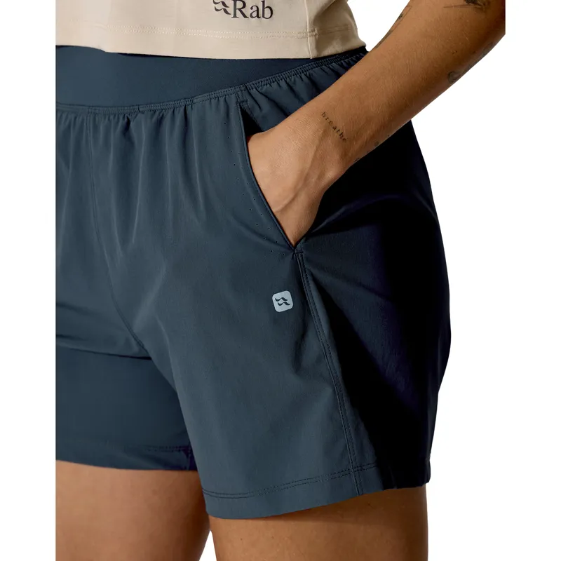 Rab Women's Momentum Shorts Tempest Blue-7
