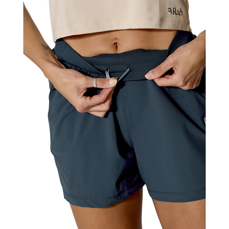 Rab Women's Momentum Shorts Tempest Blue-6