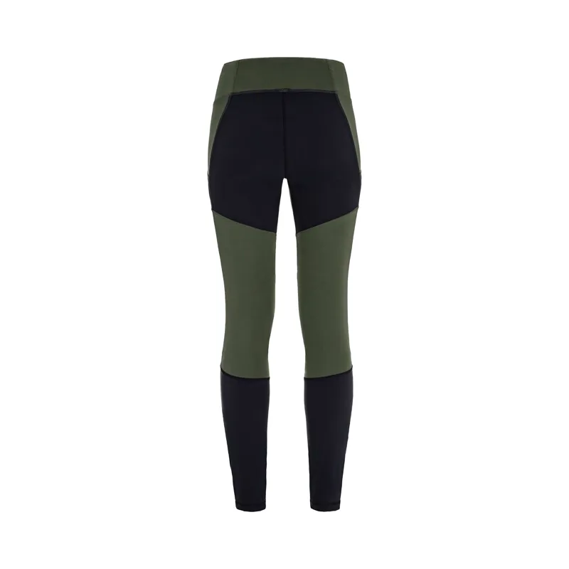 Fjallraven Women's Keb Agile Tights Deep Forest / Black-1