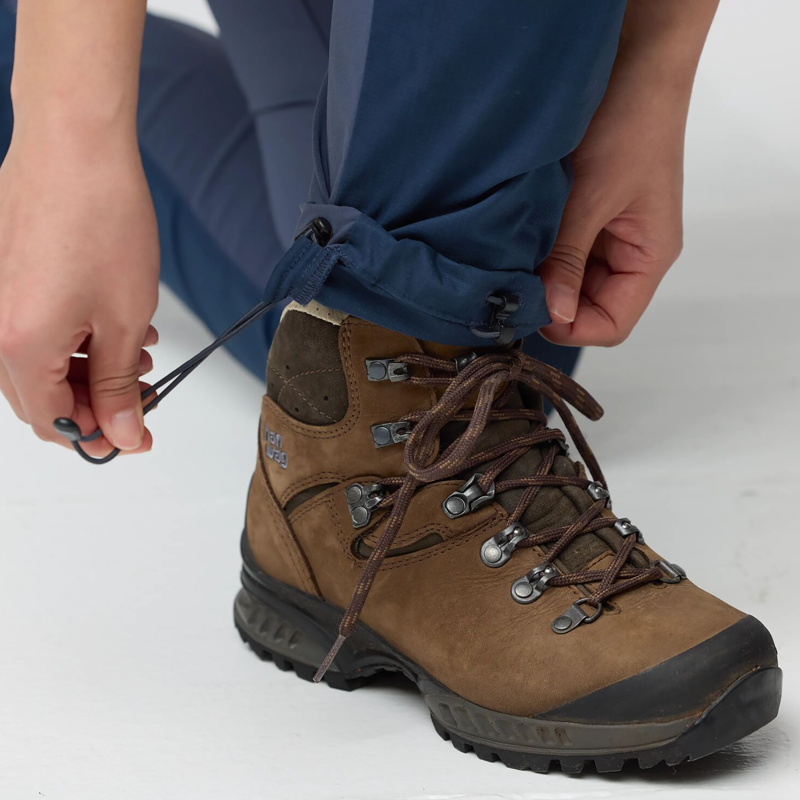 Fjallraven Women's Abisko Hybrid Trail Trousers Navy-10