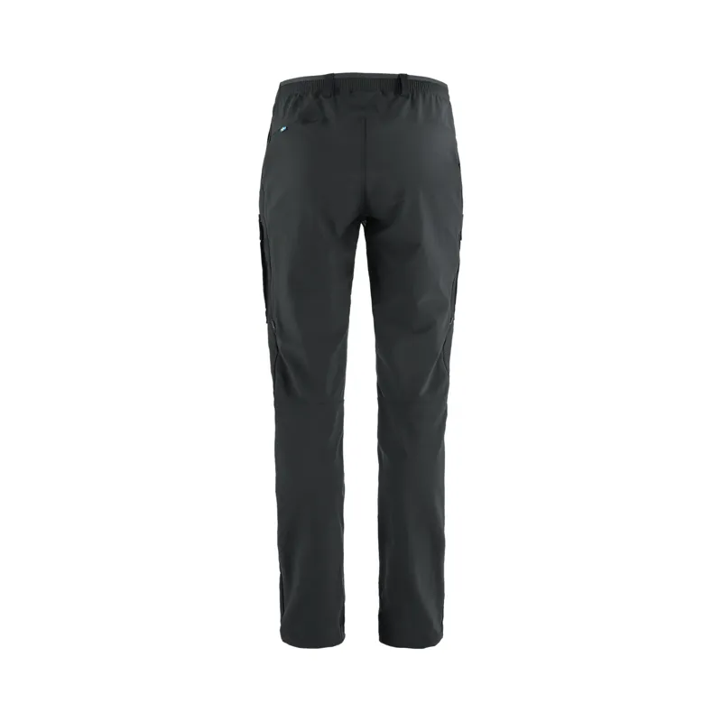 Fjallraven Women's Abisko Hybrid Trail Trousers Black-1