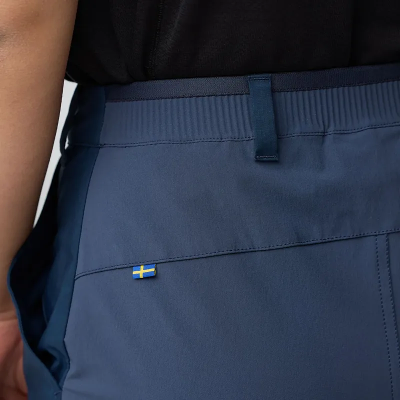 Fjallraven Women's Abisko Hybrid Trail Trousers Black-10