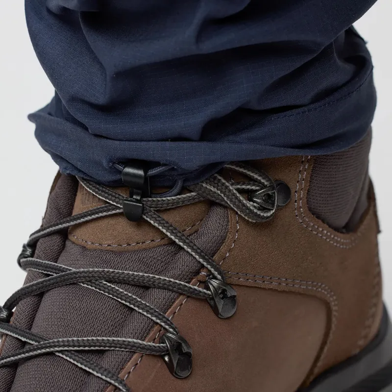 Fjallraven Women's Abisko Hybrid Trail Zip-Off Trousers Black-9