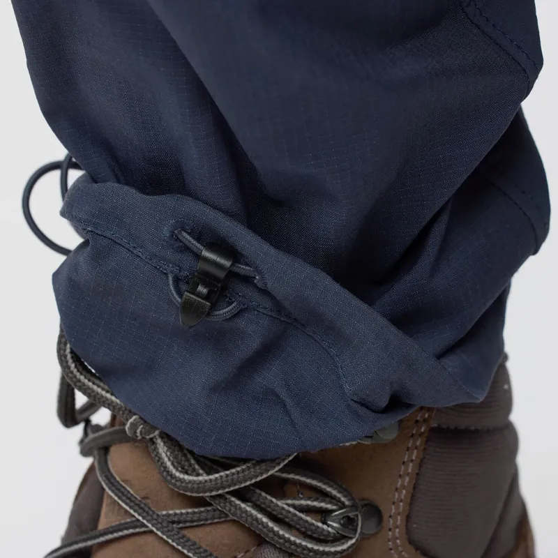 Fjallraven Women's Abisko Hybrid Trail Zip-Off Trousers Black-10